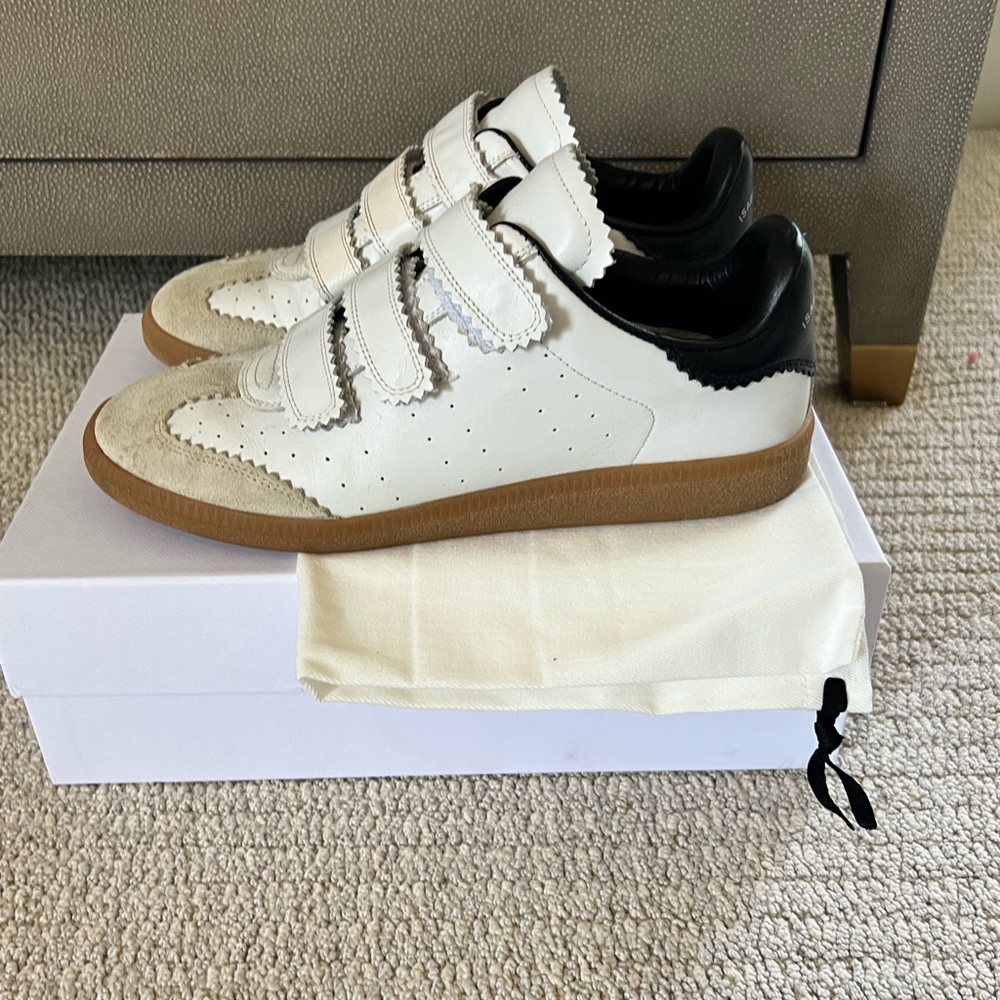 Isabella Marant Beth leather sneakers 38